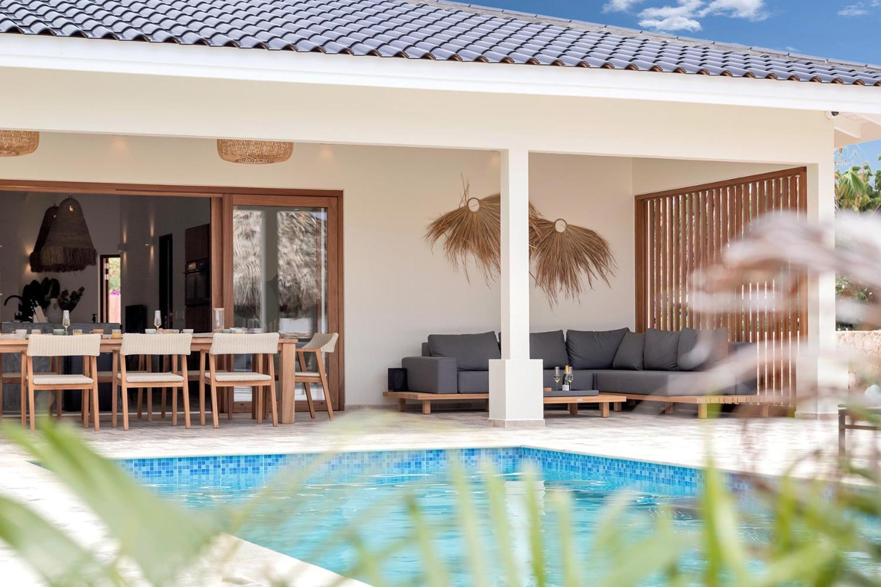 Casa Madera With Large Garden And Private Pool Villa Kralendijk  Luaran gambar