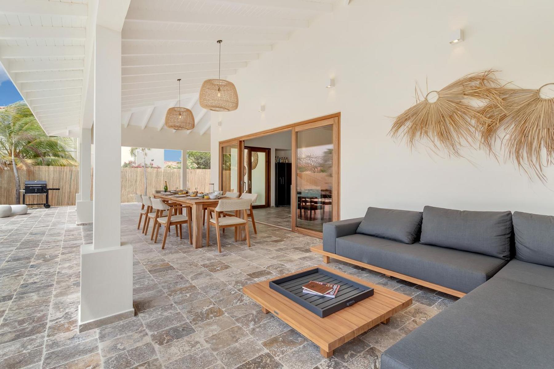 Casa Madera With Large Garden And Private Pool Villa Kralendijk  Luaran gambar