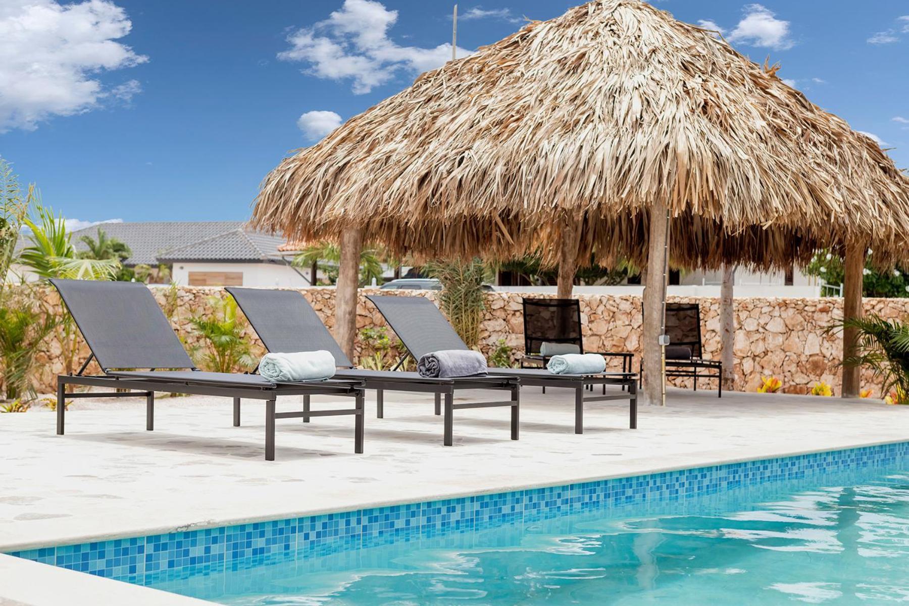 Casa Madera With Large Garden And Private Pool Villa Kralendijk  Luaran gambar
