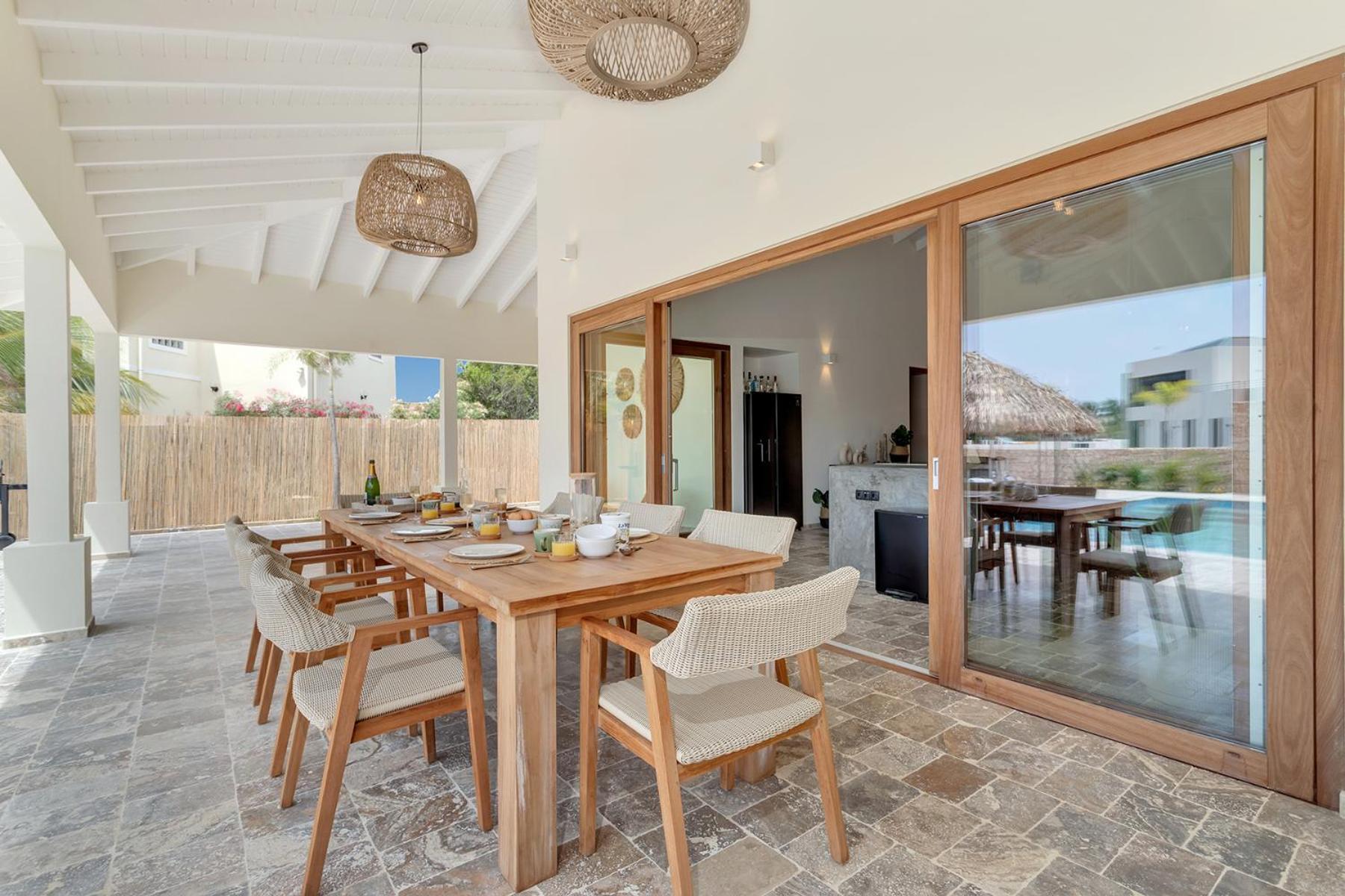 Casa Madera With Large Garden And Private Pool Villa Kralendijk  Luaran gambar